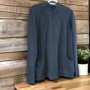 Mens Roots 73 Gray Pull Over  Hoodie  Size S